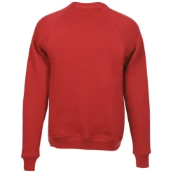 Bella+Canvas Solid Sponge Fleece Raglan Crewneck - Embroidered
