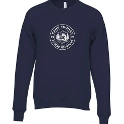 Bella+Canvas Solid Sponge Fleece Raglan Crewneck - Screen