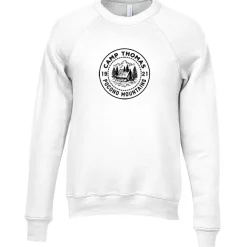 Bella+Canvas Solid Sponge Fleece Raglan Crewneck - Screen