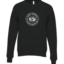 Bella+Canvas Solid Sponge Fleece Raglan Crewneck - Screen