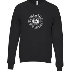 Bella+Canvas Solid Sponge Fleece Raglan Crewneck - Screen