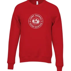 Bella+Canvas Solid Sponge Fleece Raglan Crewneck - Screen