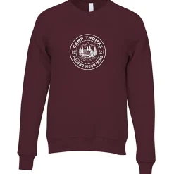 Bella+Canvas Solid Sponge Fleece Raglan Crewneck - Screen