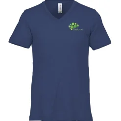 Bella+Canvas Tri-Blend V-Neck T-Shirt - Men's - Embroidered