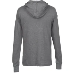 Bella+Canvas Unisex Long Sleeve Jersey Hoodie - Embroidered