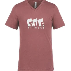 Bella+Canvas V-Neck T-Shirt - Men's - Heathers - Screen