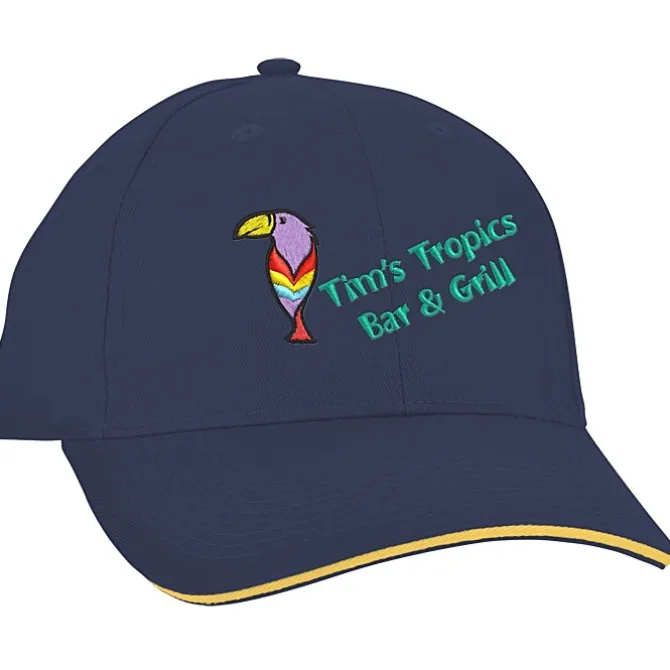 Berne Cotton Twill Sandwich Cap