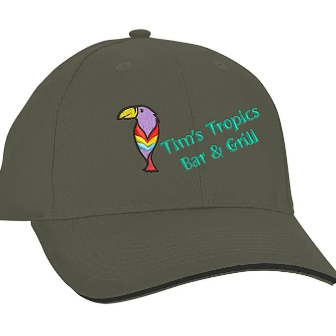 Berne Cotton Twill Sandwich Cap