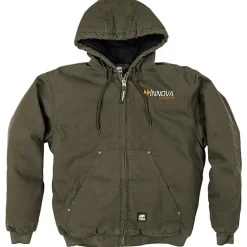 Berne Highland Washed Hooded Jacket