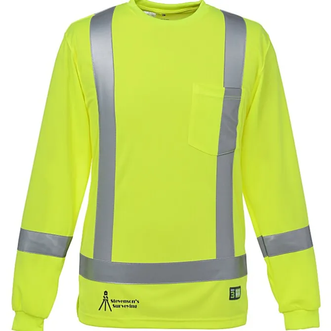 Berne Hi Vis Performance Long Sleeve T-Shirt