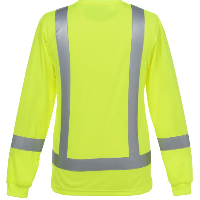 Berne Hi Vis Performance Long Sleeve T-Shirt