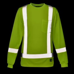 Berne Hi Vis Performance Long Sleeve T-Shirt