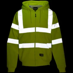 Berne Hi-Vis Thermal Lined Hoodie