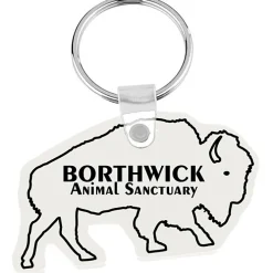 Bison Soft Keychain - Opaque