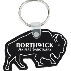 Bison Soft Keychain - Opaque
