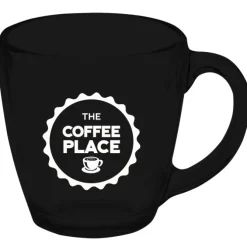 Bistro Glass Mug - 16 oz - Colors