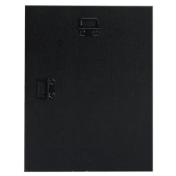 Black Glass Wall Plaque - 9 inches