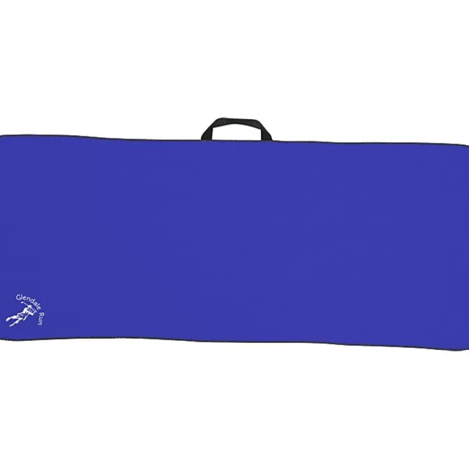 Black Loop Waffle Golf Towel - 17 inches x 40 inches - 24 hr