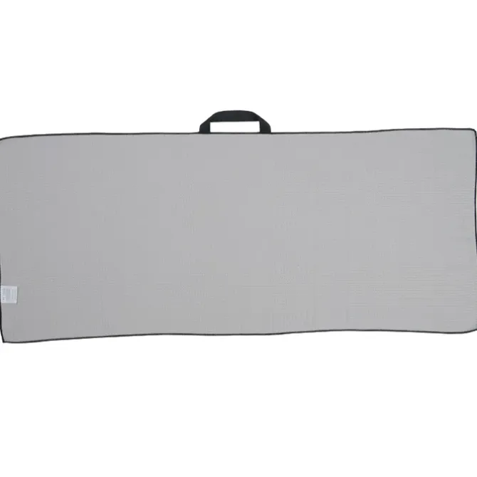 Black Loop Waffle Golf Towel - 17 inches x 40 inches - 24 hr