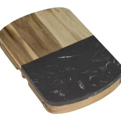 Black Marble Cheese Board Set - 24 hr