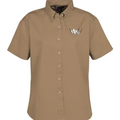 Blue Generation Fine SS Twill Shirt - Ladies'