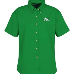 Blue Generation Fine SS Twill Shirt - Ladies'