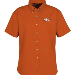 Blue Generation Fine SS Twill Shirt - Ladies'