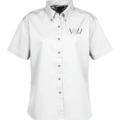 Blue Generation Fine SS Twill Shirt - Ladies'