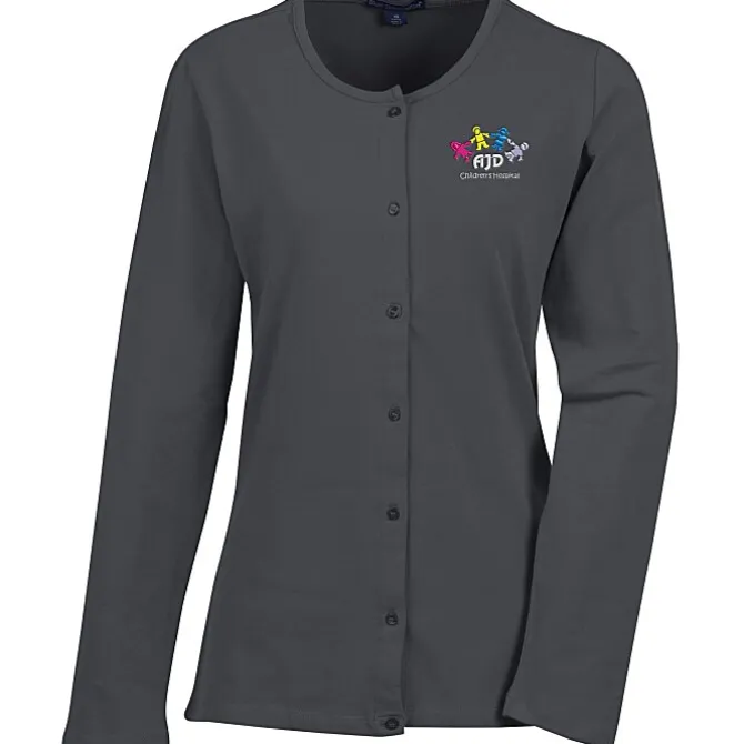 Blue Generation Long Sleeve Cardigan - Ladies'