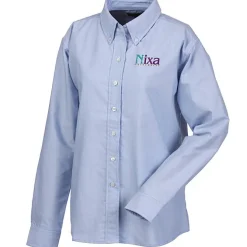 Blue Generation Long Sleeve Oxford - Ladies' - Solid