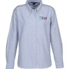 Blue Generation Long Sleeve Oxford - Ladies' - Stripes