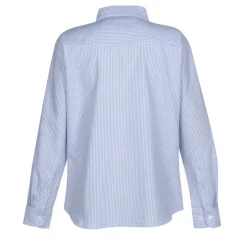 Blue Generation Long Sleeve Oxford - Ladies' - Stripes