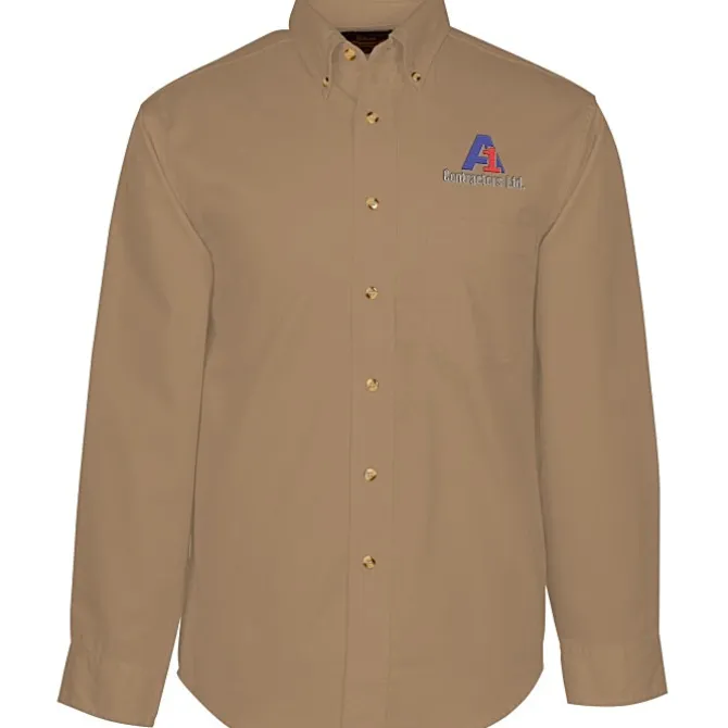 Blue Generation LS Stain-Resistant Twill Shirt - Men's