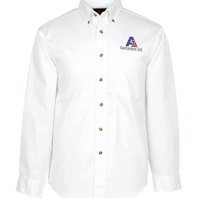 Blue Generation LS Stain-Resistant Twill Shirt - Men's