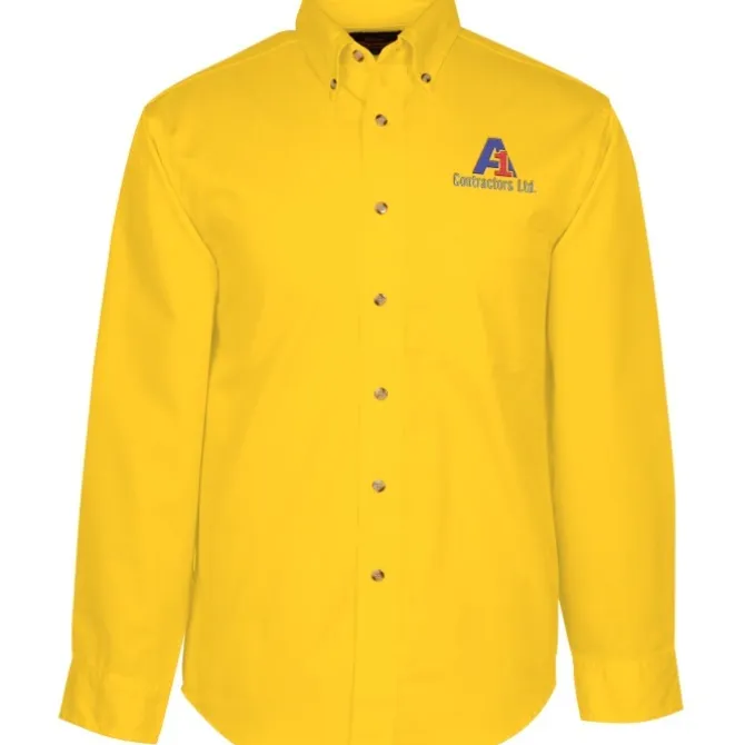 Blue Generation LS Stain-Resistant Twill Shirt - Men's