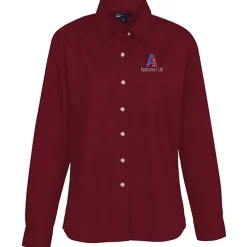 Blue Generation LS Stain-Resistant Twill Shirt - Ladies'