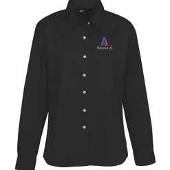 Blue Generation LS Stain-Resistant Twill Shirt - Ladies'