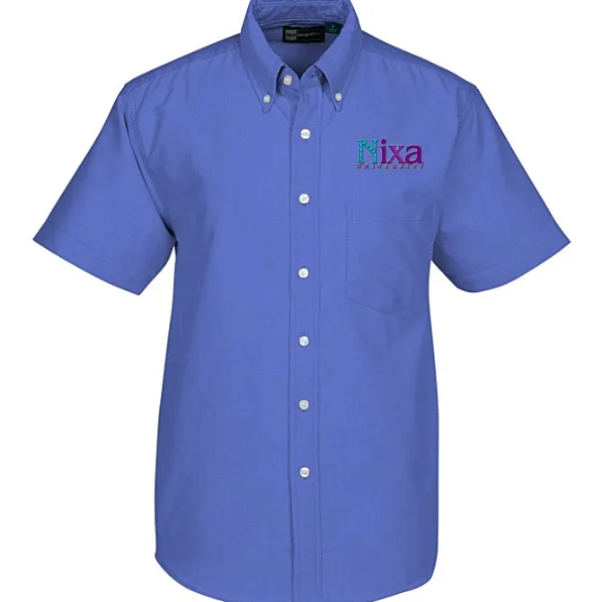 Blue Generation Short Sleeve Oxford - Men's - Solid