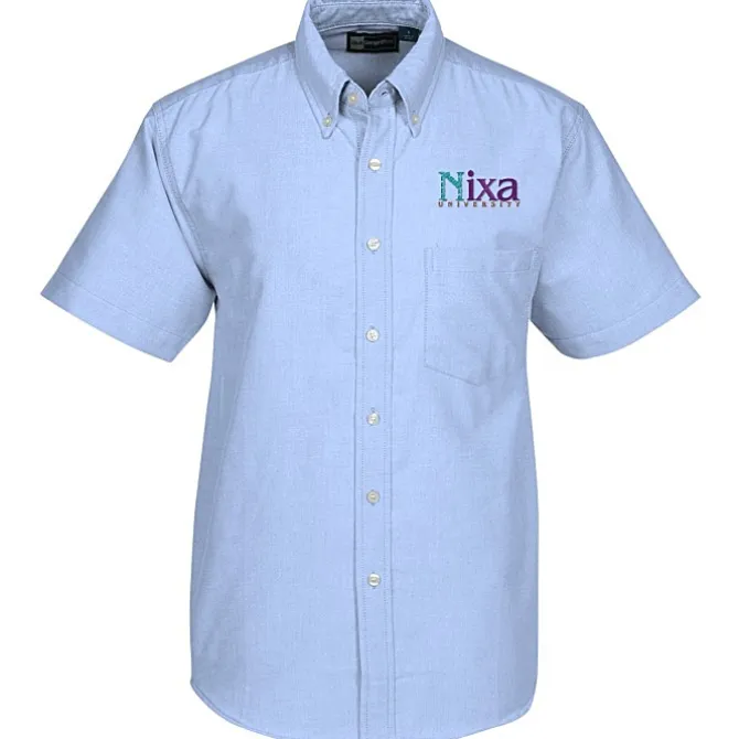 Blue Generation Short Sleeve Oxford - Men's - Solid