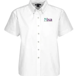 Blue Generation Short Sleeve Oxford - Ladies' - Solid