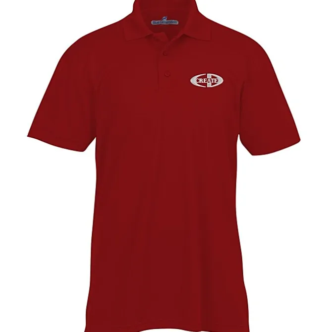 Blue Generation Snag Resistant Wicking Polo - Men's