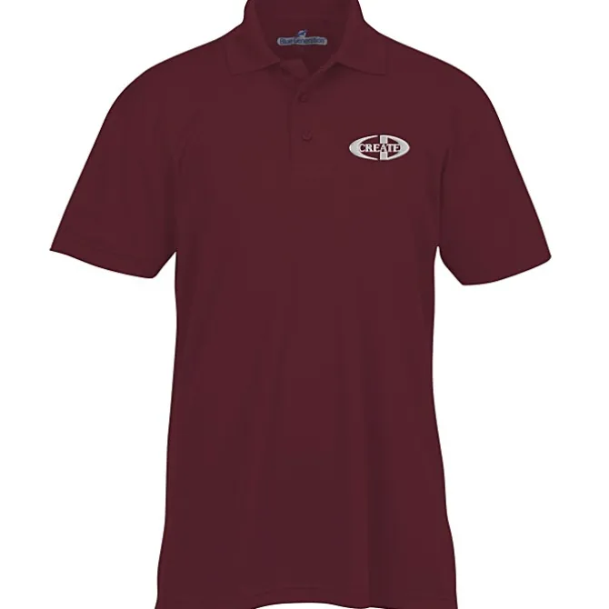 Blue Generation Snag Resistant Wicking Polo - Men's