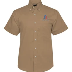 Blue Generation SS Stain-Resistant Twill Shirt - Men's