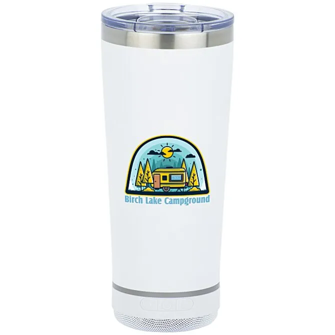 Bluetooth Speaker Vacuum Tumbler - 18 oz