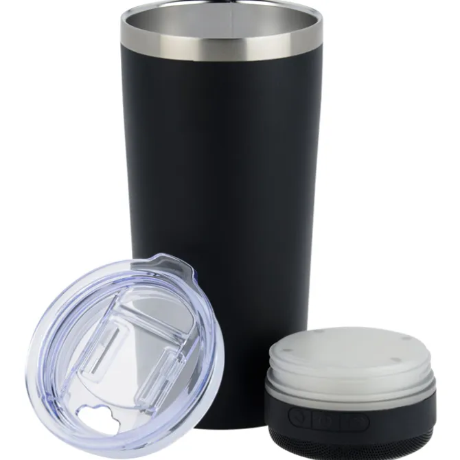 Bluetooth Speaker Vacuum Tumbler - 18 oz