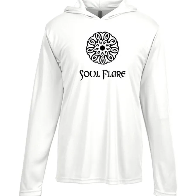 BLU-X-DRI Legend Long Sleeve Hooded T-Shirt