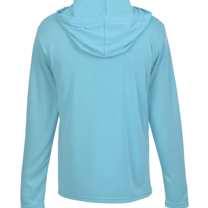 BLU-X-DRI Legend Long Sleeve Hooded T-Shirt