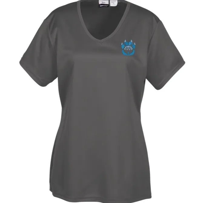 BLU-X-DRI Stain Release Performance T-Shirt - Ladies' - Embroidered