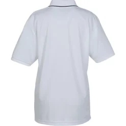 BLU-X-DRI Stain Release Performance Tipped Polo - Ladies'