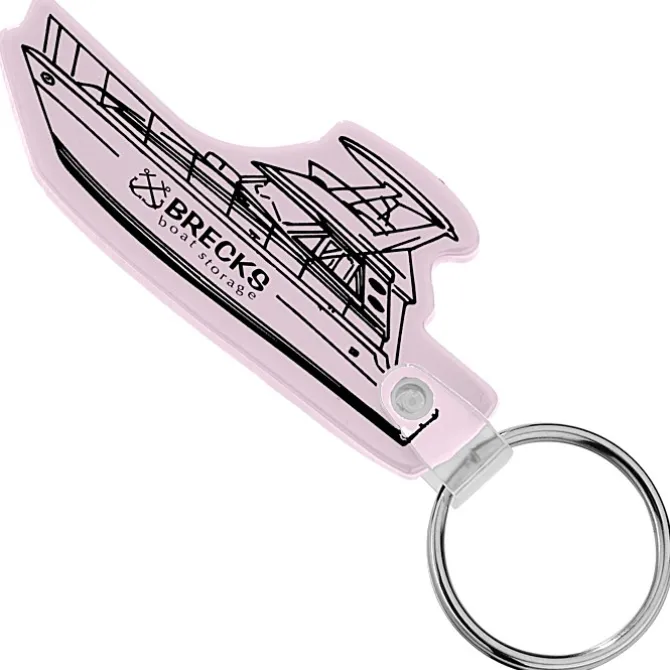 Boat Soft Keychain - Opaque